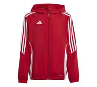 Giacca impermeabile per bambini Adidas Tiro 24 Rouge 7/8 anni