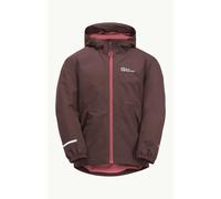 Giacca impermeabile per bambini Jack Wolfskin Snowy Days Violet 12/14 ans