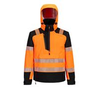 Giacca Impermeabile Portwest T161 PW3 Hi Vis Sopra Testa A 3 Strati Antivento