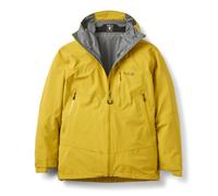 Rab - Downpour Mountain Jacket - Giacca antipioggia S giallo