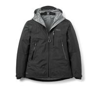 Giacca impermeabile Rab Downpour Mountain Jacket Wmns (Nera) Donna L (14 UK)