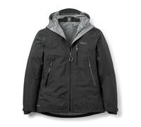 Giacca impermeabile Rab Downpour Mountain Jacket Wmns (Nera) Donna M (12 UK)