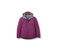 Giacca impermeabile rab downpour mountain viola da donna