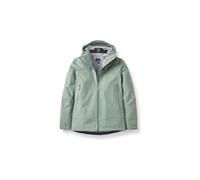 Giacca impermeabile rab namche gore tex verde da donna