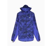 ASICS Fujitrail Packable Jacket Cobalt Burst / Indigo Blue / Cream Male Size XL