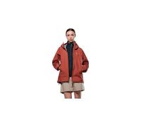 Giacca impermeabile salewa puez gore tex 3l rossa da donna