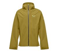 Giacca impermeabile salewa puez 2 5l powertex verde da uomo