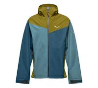 Giacca da uomo Salewa Puez Aqua 4 Ptx 2.5L M Jacket Taglia: XL / Colore: blu/verde