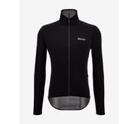 Giacca impermeabile Santini Guard Nimbus nera - Taglio Slim - L