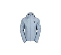 Giacca impermeabile scott explorair light 2 5l blu da donna