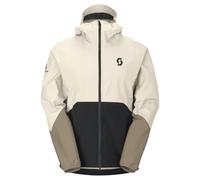 Giacca impermeabile Scott Jacket M's Explorair Light Dryo 2.5L (Cotton White/black) Uomo L
