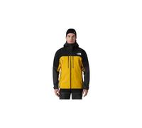 Giacca impermeabile the north face summit mountain gore tex pro giallo nero per uomo