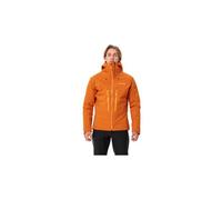 Giacca impermeabile vaude monviso 3l arancione