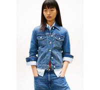 Tommy Hilfiger Classic Trucker Denim W - Giubbotto - Donna - Denim S
