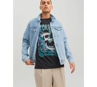 Jack & Jones Mf 023 Denim Jacket Blu S Uomo
