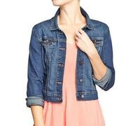 Giacca In Denim Donna Old Navy Gap, Stretch, Casual, Western, Corto