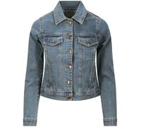 Giacca In Denim Nera O Blu Da Donna A Maniche Lunghe Di So Denim