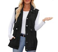 Giacca in jeans da donna elegante e moderna con bottoni in stile classico, design versatile, ideale per look casual e urbano, realizzata per offrire comfort e una vestibilità lusinghiera