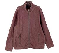 Giacca In Maglia A Zip Completa Heathered Per Uomo Perry Ellis TAGLIA [4X BIG]