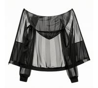 Giacca in Mesh con Cappuccio Leggera | Casual, Giacca a Rete con cerniera, Rilassata, per il tempo libero Libero, Donne