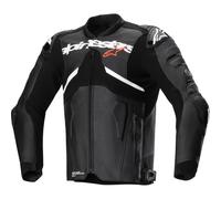 Giacca In Pelle Alpinestars Atem V5 3106524-12-56 56 Nera/Bianca