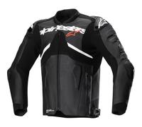 Giacca In Pelle Alpinestars Atem V5 56 Nera/Bianca