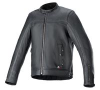 Giacca In Pelle Alpinestars Dyno 3103924-1100-L Lg Nera/Nera
