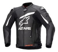 Giacca In Pelle Alpinestars GP Plus R V4 44 Nera/Bianca
