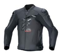 Giacca in pelle Alpinestars GP Plus R V4 Airflow nero/nero