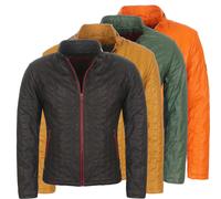 Giacca IN Pelle - Aramis Uomo Agnello Nappa da Mezza Stagione Trapuntata