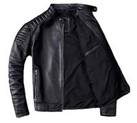 Giacca in pelle bovina da uomo vintage in pelle invecchiata cappotto in vera pelle per uomo vintage bomber uomo in pelle mucca trench cappotto