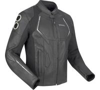 Giacca in pelle da moto Bering Radial Noir L