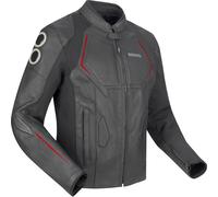 Bering Radial, giacca in pelle M male Nero/Rosso