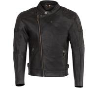 Giacca in pelle da moto Merlin Chester D3O Cafe