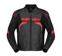 Giacca in Pelle EVORIDER 3 Nero Rosso SPIDI - AN: 50
