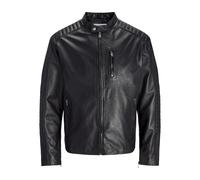 Giacca in pelle Jack & Jones Liam Noir M