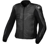 Macna Aviant Air Giacca in Pelle Moto traforata, nero, taglia 50