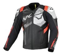 Macna Ignite Giacca, Nero/Rosso, 70 Unisex-Adulto