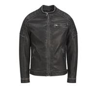 Giacca in pelle scamosciata Jack & Jones Rocky Noir L