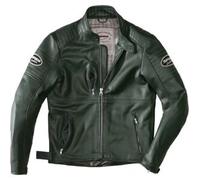 Giacca in Pelle Spidi Clubber Verde Ghiaccio UOMO 48