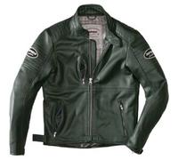 Giacca in Pelle Spidi Clubber Verde Ghiaccio UOMO 52