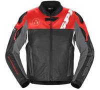 Giacca in Pelle Spidi Dp Progressive Leather Rosso UOMO 48