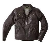Giacca in Pelle Spidi Garage Marrone UOMO 46