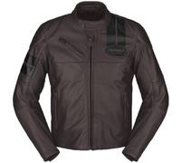 Spidi Roar Giacca in pelle da moto, nero-rosso, taglia 52 per maschi