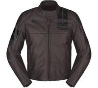 Spidi Roar Giacca in pelle da moto, nero-rosso, taglia 52 per maschi