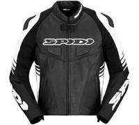 Giacca in Pelle Spidi Track Warrior Nero Bianco UOMO 46