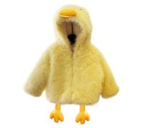 Giacca in peluche per bambini - Simpatico cappotto invernale con cappuccio, capispalla spesso e caldo in stile cosplay, abbigliamento foderato in morbido cotone per le stagioni fredde | Passeggiate sc