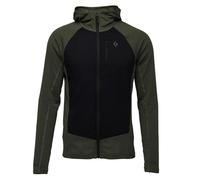 Black Diamond - Pile isolante in PrimaLoft® - M Coefficient LT Hybrid Hoody Tundra Black in Nylon - Taglia L - Verde