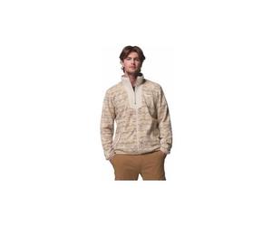 Giacca in pile columbia sequoia grove stampata beige