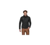 Giacca in pile con cappuccio mammut tamaro uomo nero